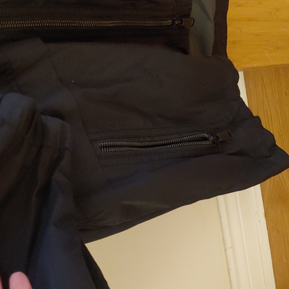 Babaton Cropped High Neck Windbreaker with Hidden Hood - Picture 5 of 6